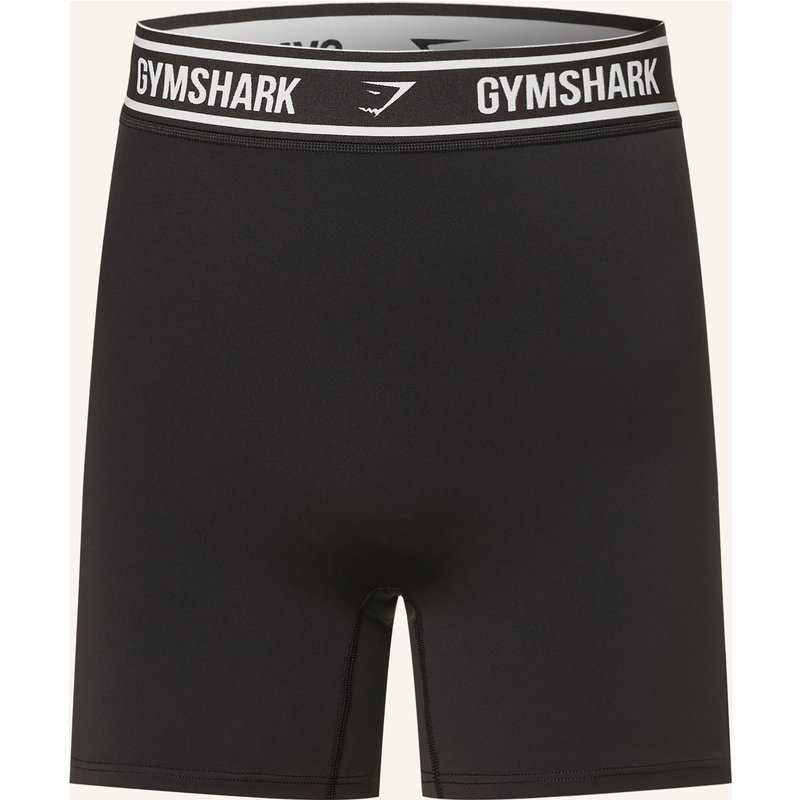 Gymshark Tights Waistband Story Logo schwarz