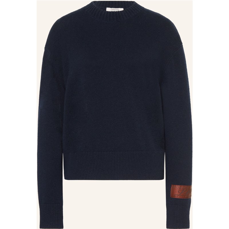 Dorothee Schumacher Pullover Modern Statements Mit Cashmere blau