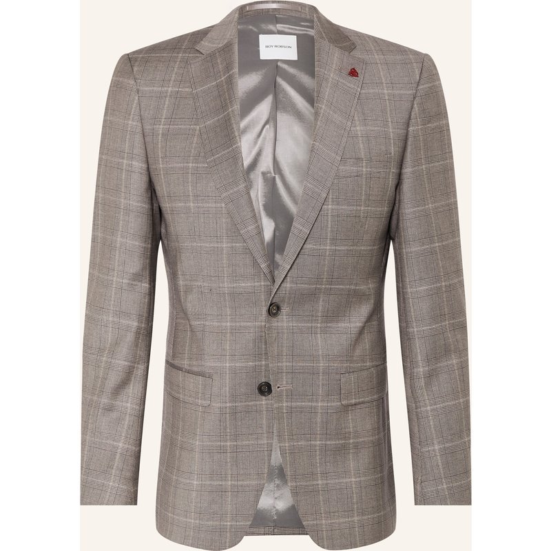Roy Robson Anzugsakko Slim Fit braun