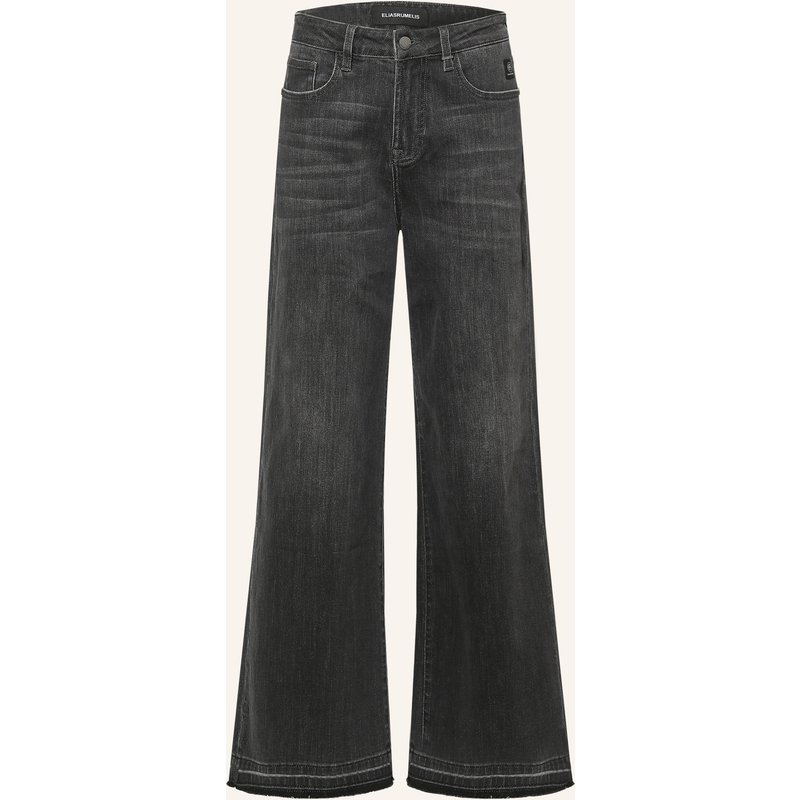 Elias Rumelis Wide Leg Jeans Kalea grau
