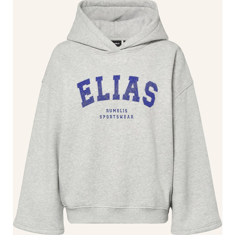 Elias Rumelis Oversized-Hoodie Ilvie grau