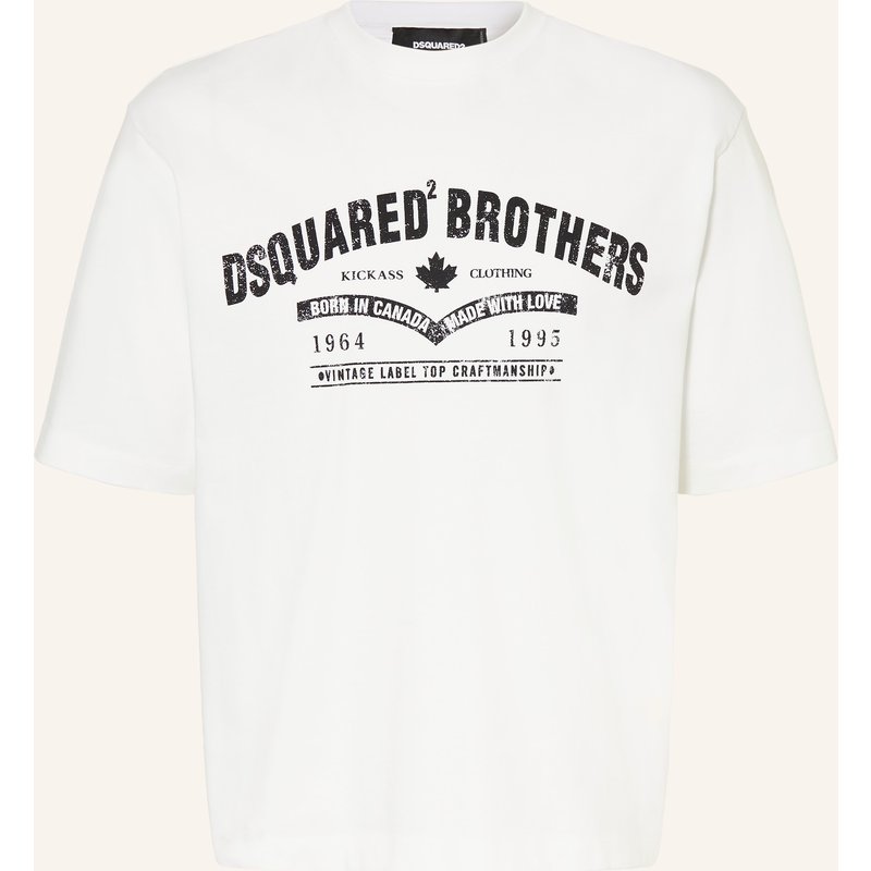 dsquared2 T-Shirt weiss