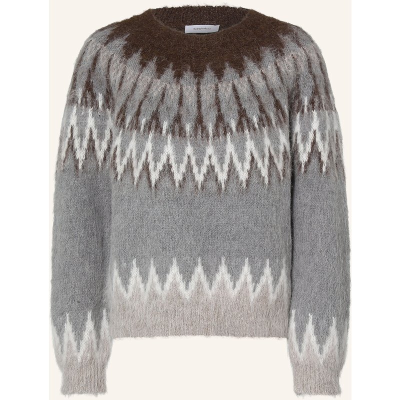 Darling Harbour Pullover Mit Alpaka grau