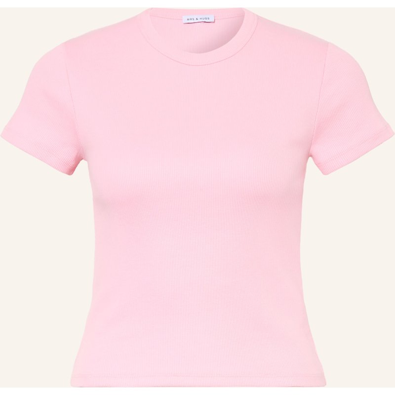 Mrs & Hugs T-Shirt rosa