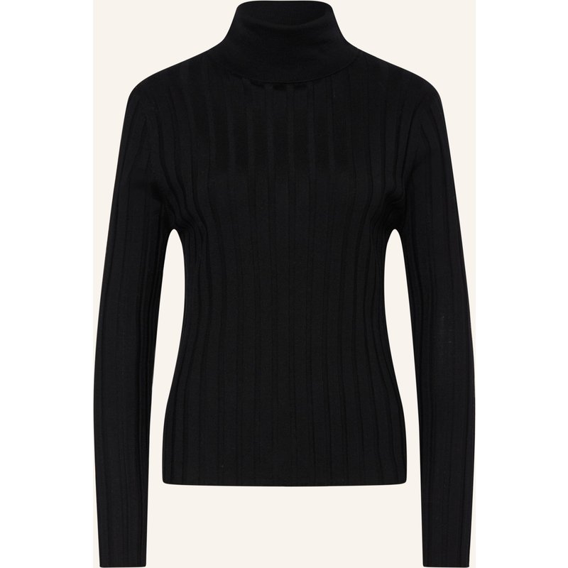 Allude Rollkragenpullover schwarz