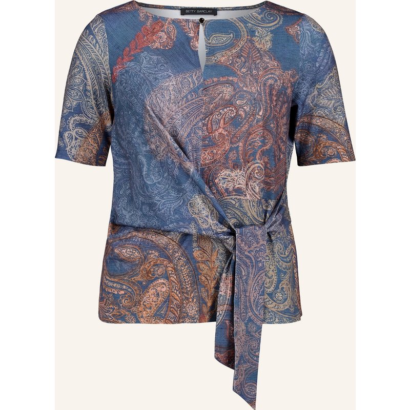Betty Barclay Blusenshirt Aus Jersey blau