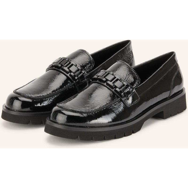 Högl Lack-Loafer schwarz