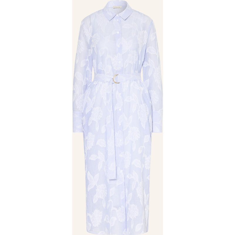 Lilienfels Hemdblusenkleid blau