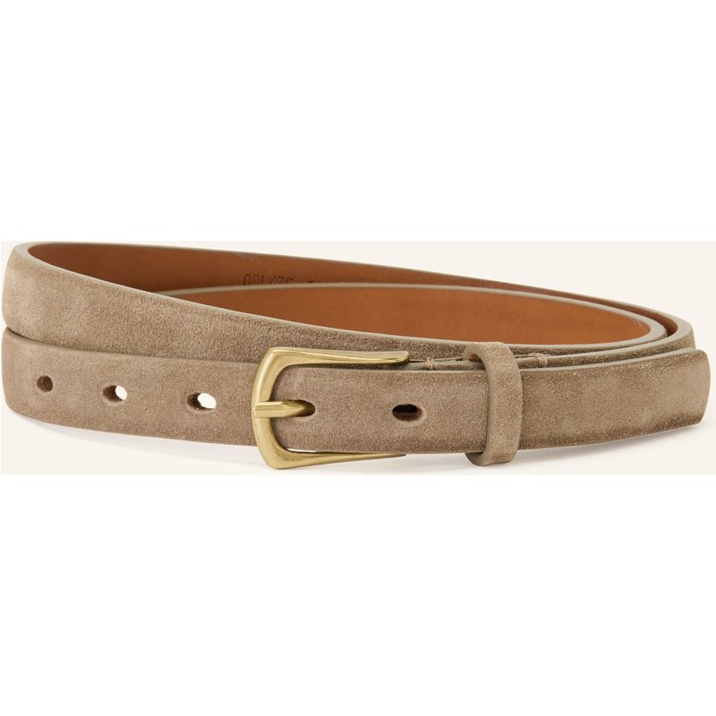 Reptile's House Ledergürtel beige