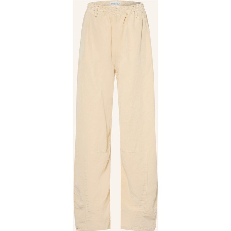 Allsaints Hose Jett Mit Leinen braun