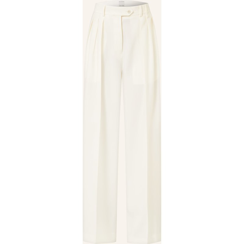 Calvin Klein Collection Marlenehose Alexandra weiss