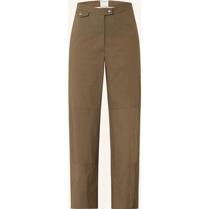 Calvin Klein Collection Hose Gemma braun