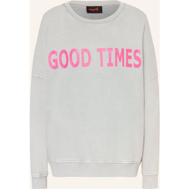 Miss Goodlife Oversized-Sweatshirt grau
