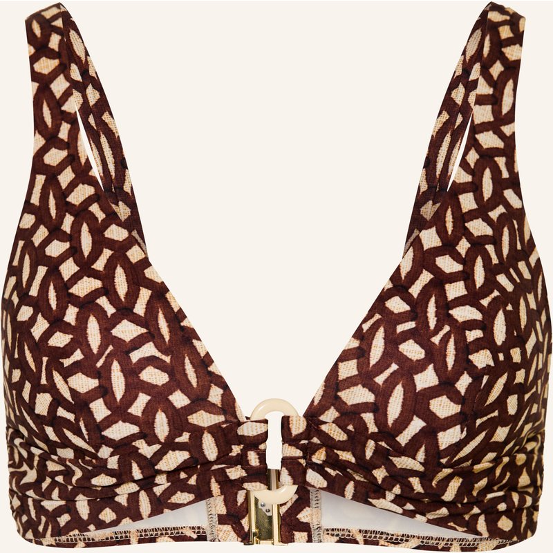 Maryan Mehlhorn Bralette-Bikini-Top Terrae braun