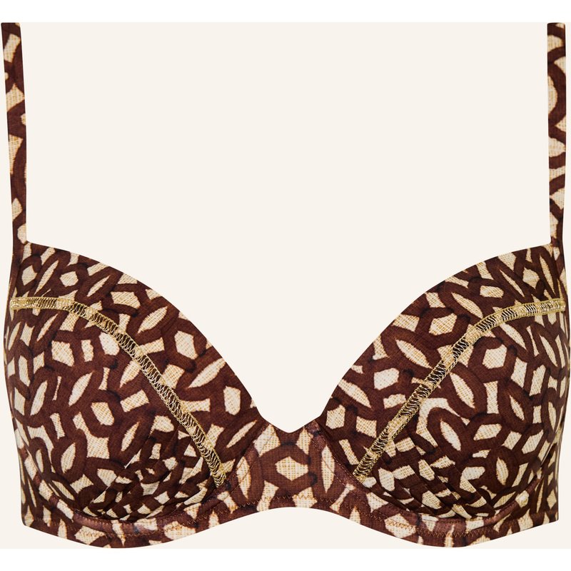 Maryan Mehlhorn Bügel-Bikini-Top Terrae braun