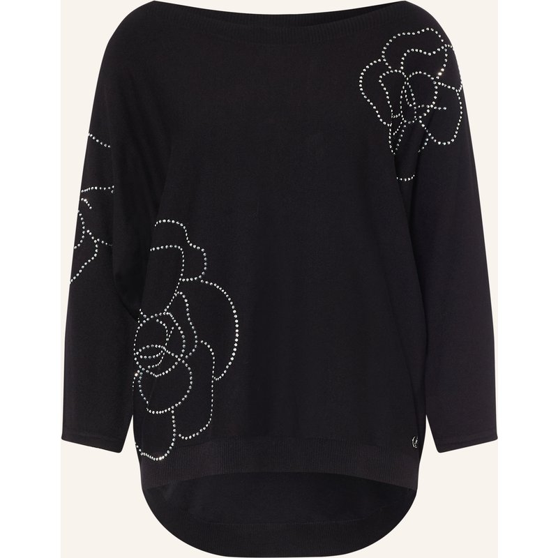 Joseph Ribkoff Pullover Mit 3/4-Arm Und Schmucksteinen schwarz