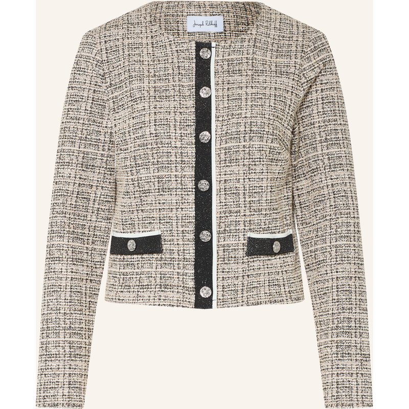 Joseph Ribkoff Kastenjacke Aus Bouclé beige