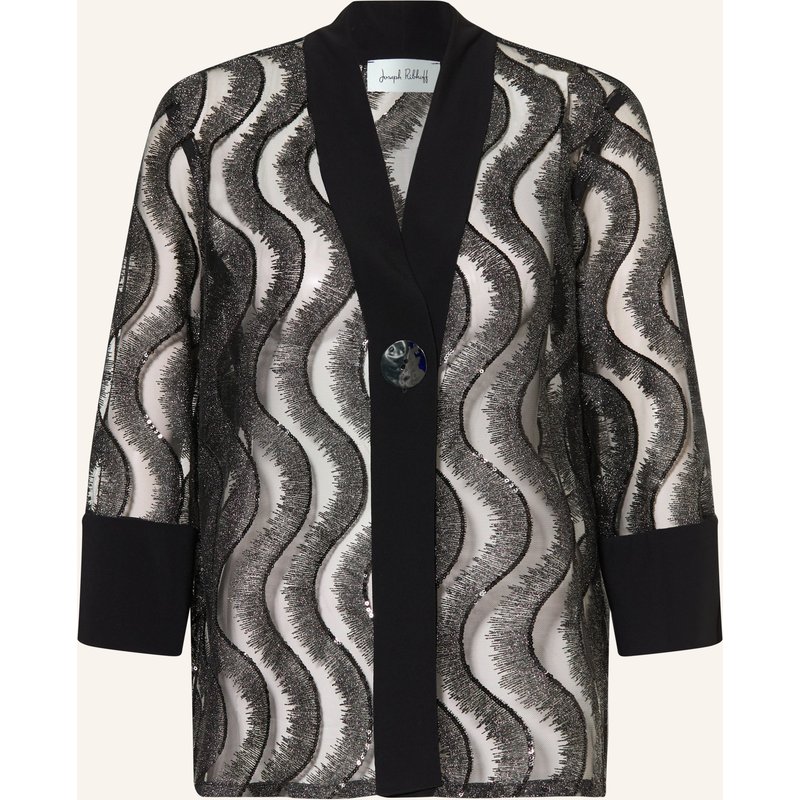Joseph Ribkoff Jacke Mit Glitzergarn Und 3/4-Arm schwarz