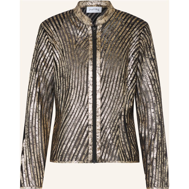 Joseph Ribkoff Jacke In Lederoptik schwarz