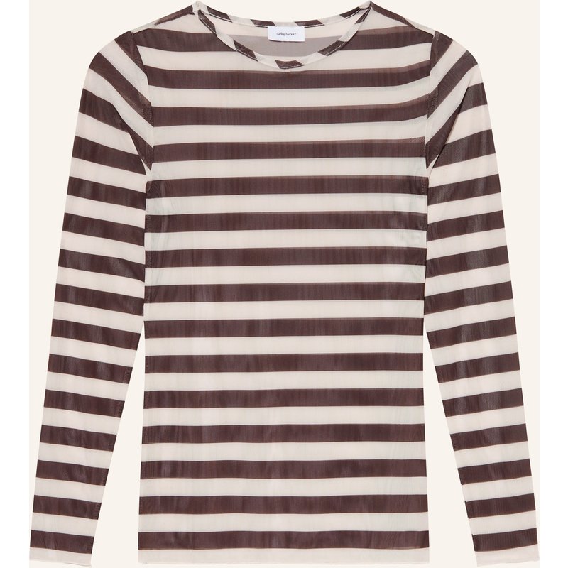 Darling Harbour Longsleeve Aus Mesh braun