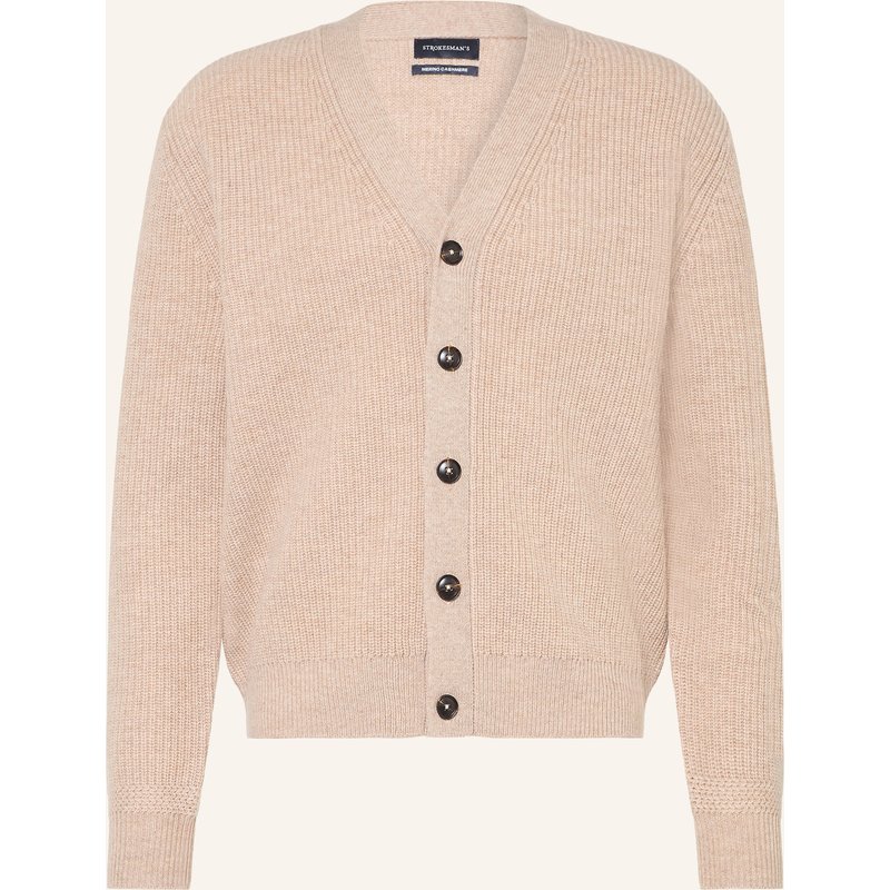 Strokesman's Strickjacke beige