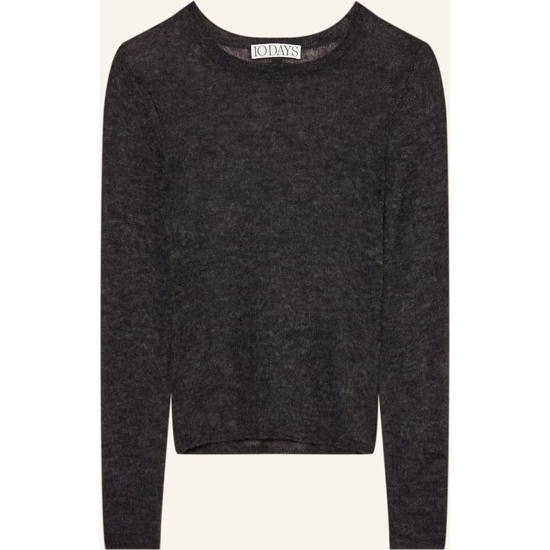 10days Pullover Mit Alpaka grau