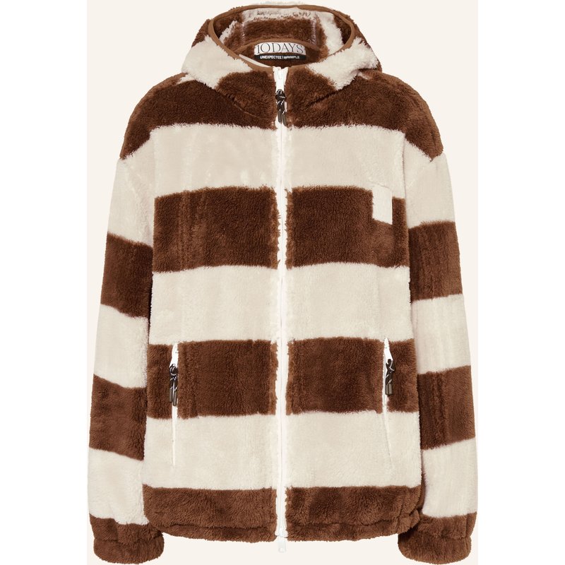 10days Teddyfell-Jacke blau