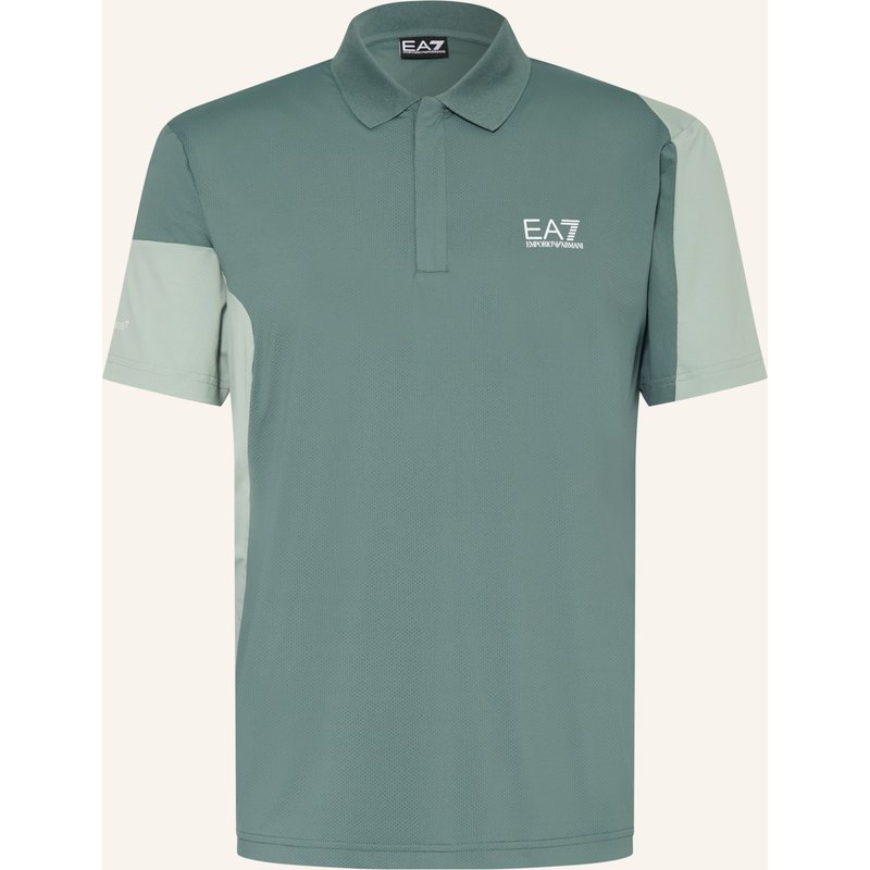 ea7 Emporio Armani Funktions-Poloshirt Tennis Pro gruen