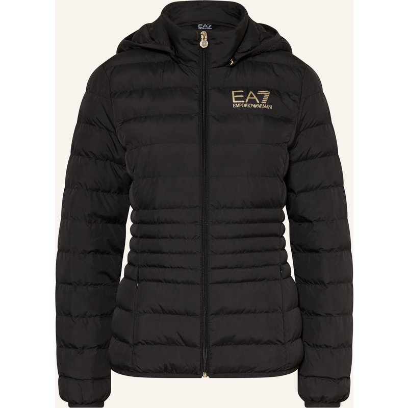 ea7 Emporio Armani Steppjacke Mit Abnehmbarer Kapuze schwarz