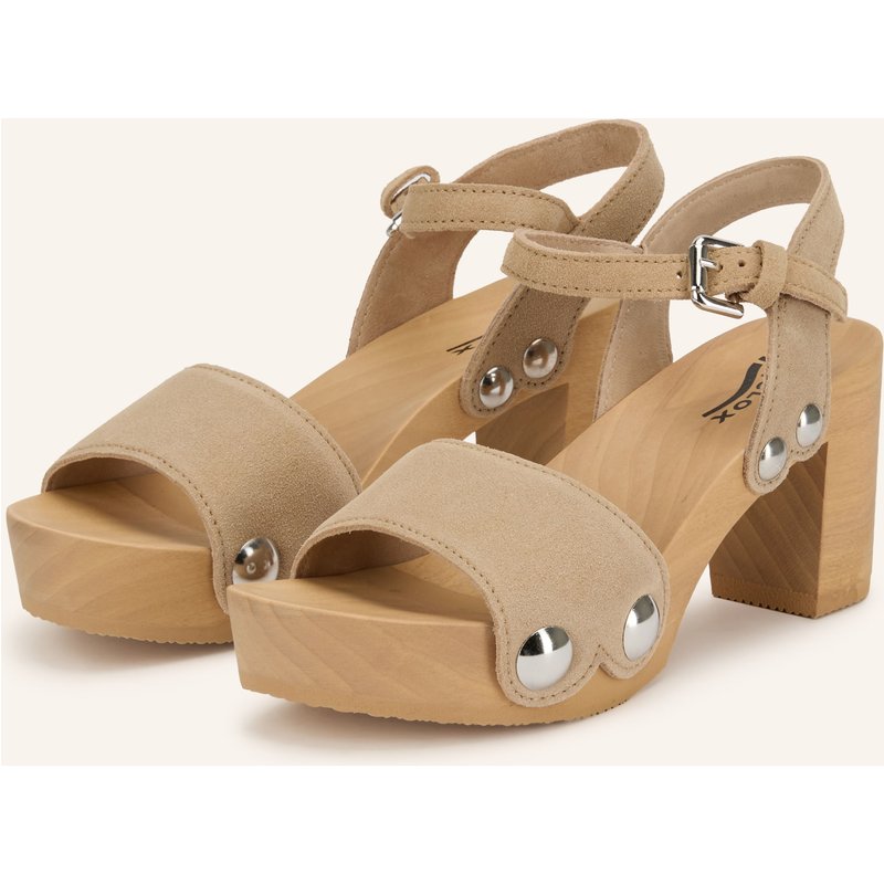 Softclox Sandaletten Eilyn Mit Nieten beige