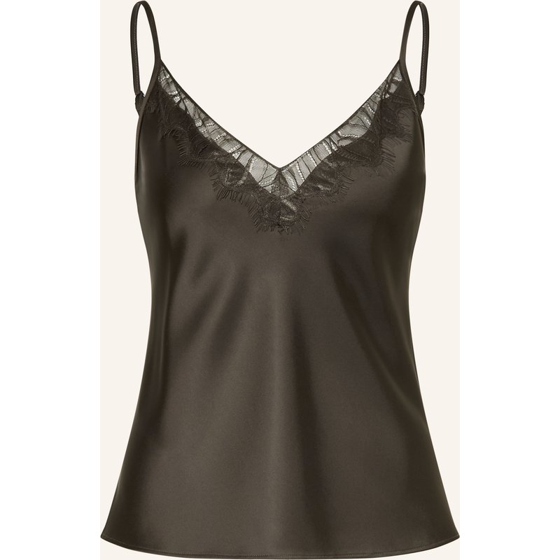 Someday Satintop Zabelle Mit Spitze gruen