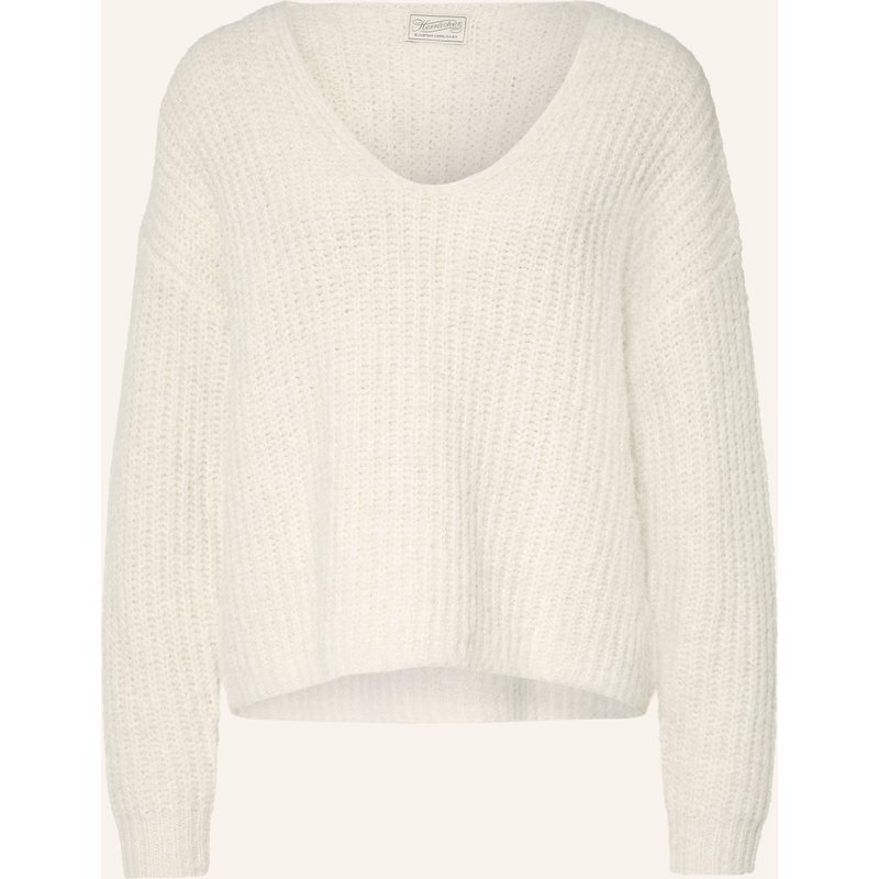 Herrlicher Pullover Lini weiss