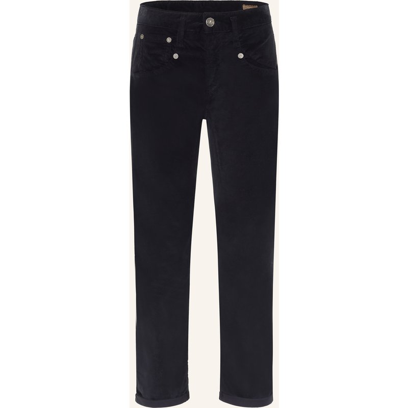 Herrlicher 7/8-Hose Shyra Aus Samt blau