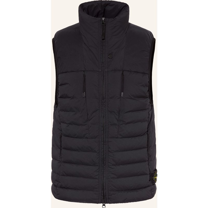 Stone Island Daunenweste blau