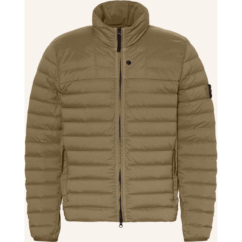 Stone Island Lightweight-Daunenjacke gruen
