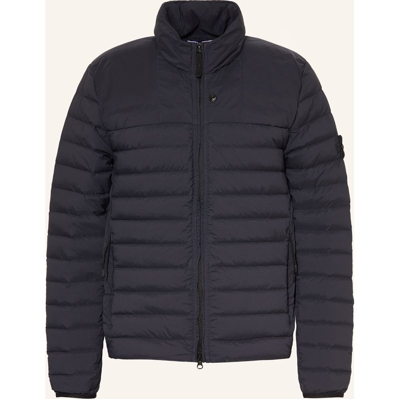 Stone Island Lightweight-Daunenjacke blau