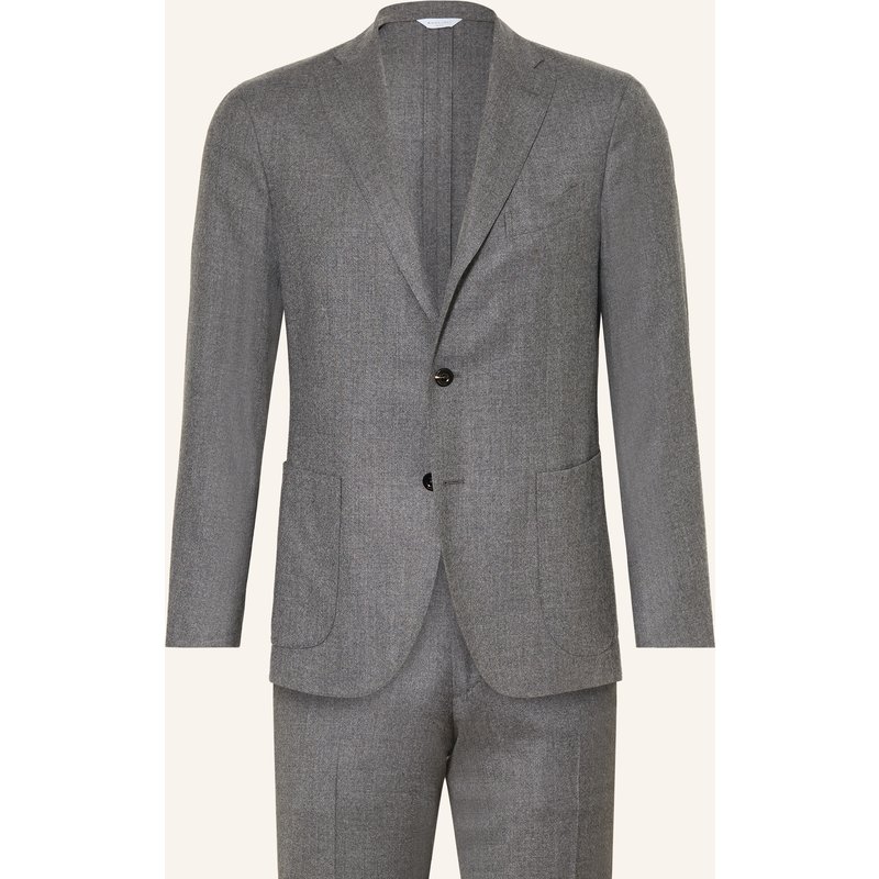 Boglioli Anzug Extra Slim Fit grau