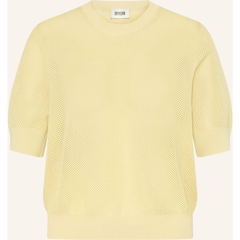 Drykorn Strickshirt Sanidy gelb