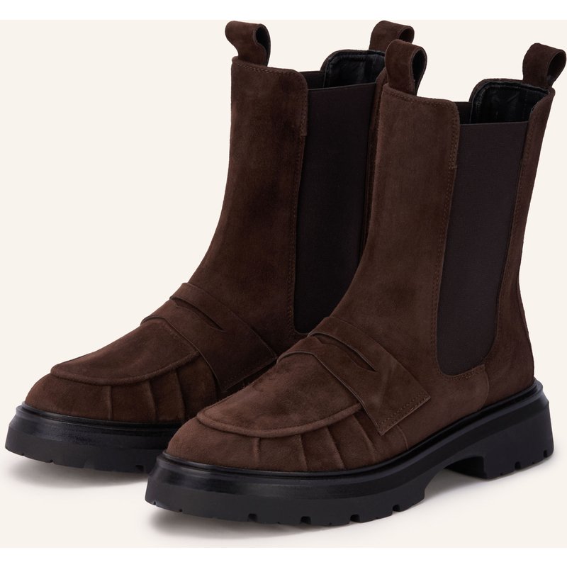 Darling Harbour Chelsea-Boots braun