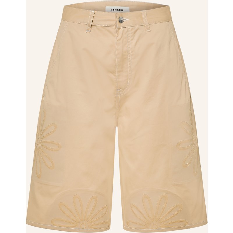 Sandro Bermudas In Jeansoptik beige