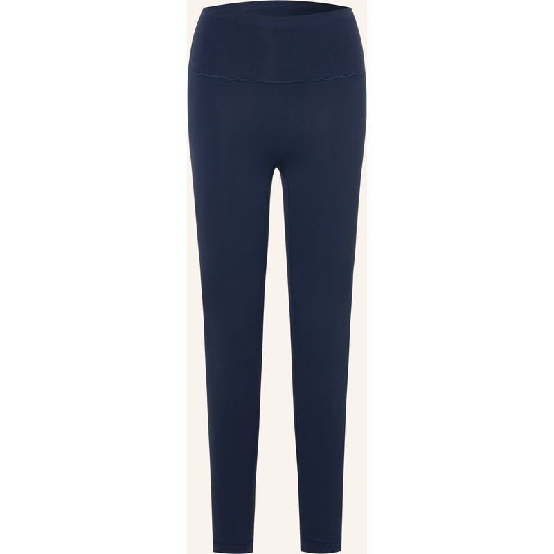 Lululemon Tights Wunder Train No Line Hr Tight 25in blau