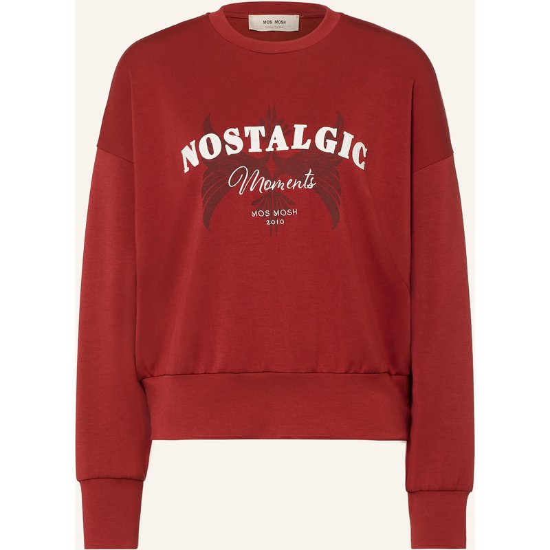 Mos Mosh Sweatshirt Mmcelia rot