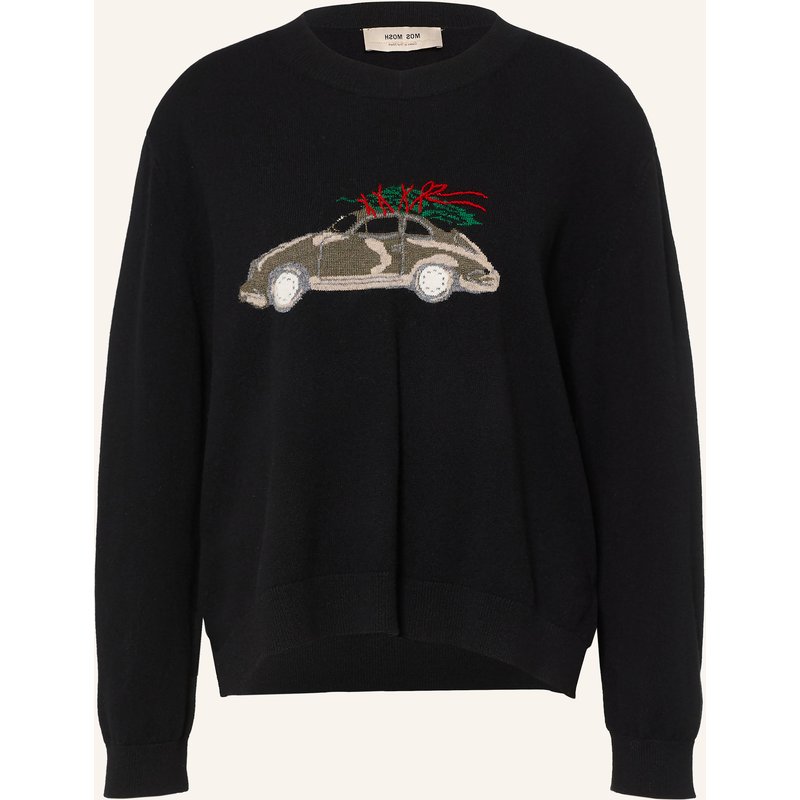 Mos Mosh Cashmere-Pullover Mmjorid schwarz