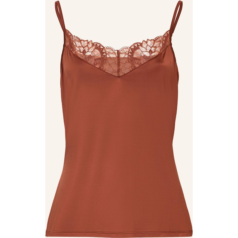 Hanro Top Azelia braun