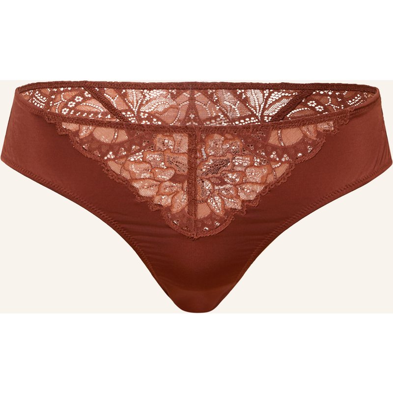 Hanro Slip Azelia braun