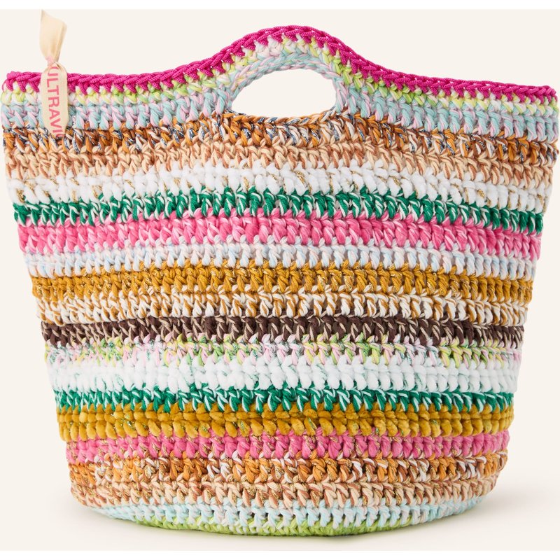 Ultraviolhat Handtasche Large Riviera Mit Glitzergarn pink