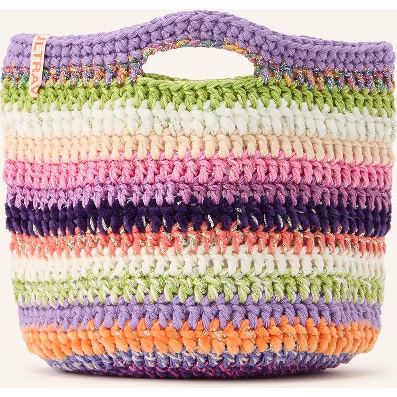 Ultraviolhat Handtasche Rviera Mit Glitzergarn pink