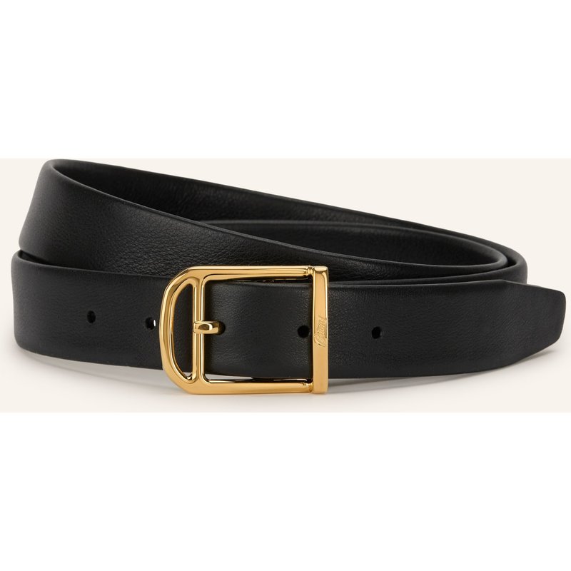 Brioni Ledergürtel schwarz