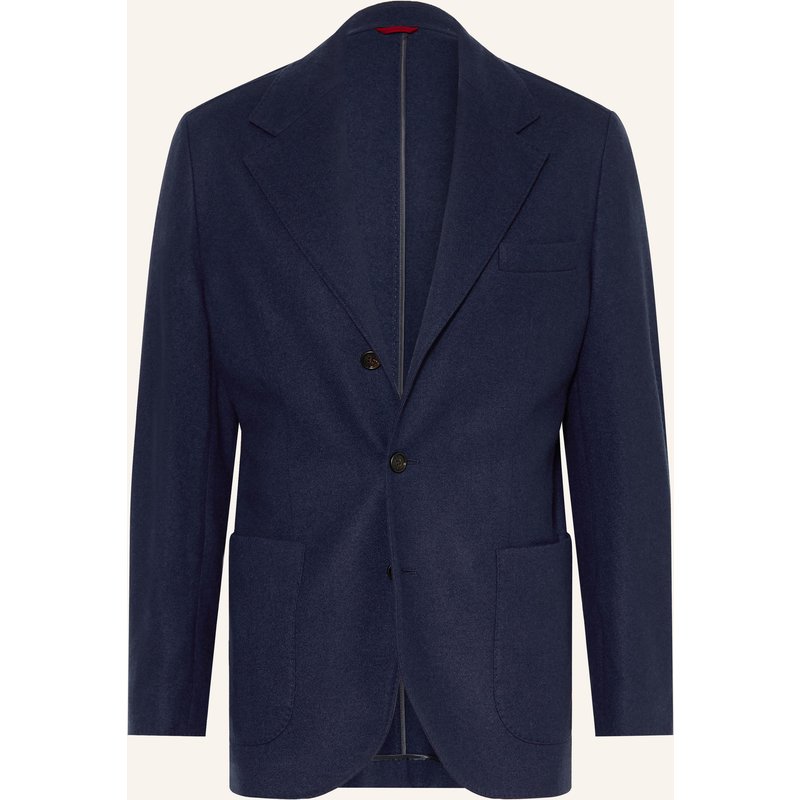 Brunello Cucinelli Cashmere-Sakko Slim Fit blau