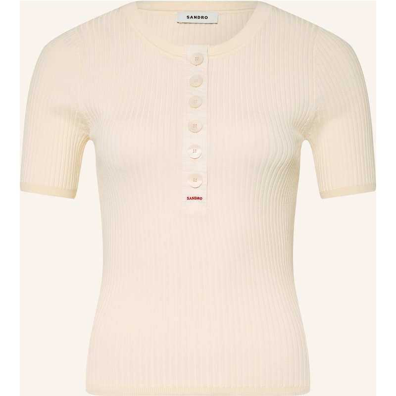 Sandro Strickshirt weiss